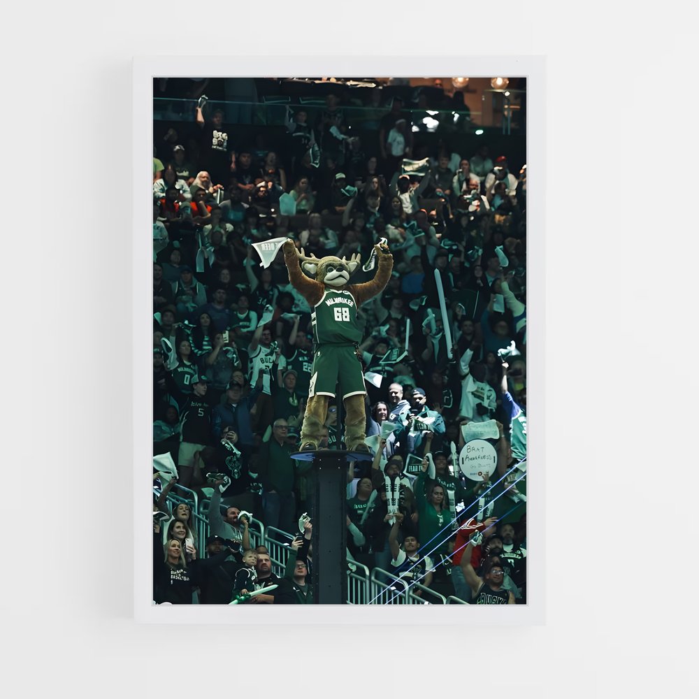 Poster Passion Bucks – affiche Basketball (vue 3)